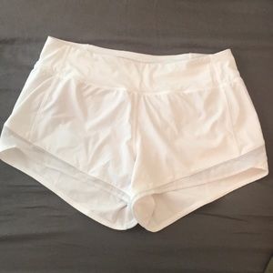 White lululemon Shorts